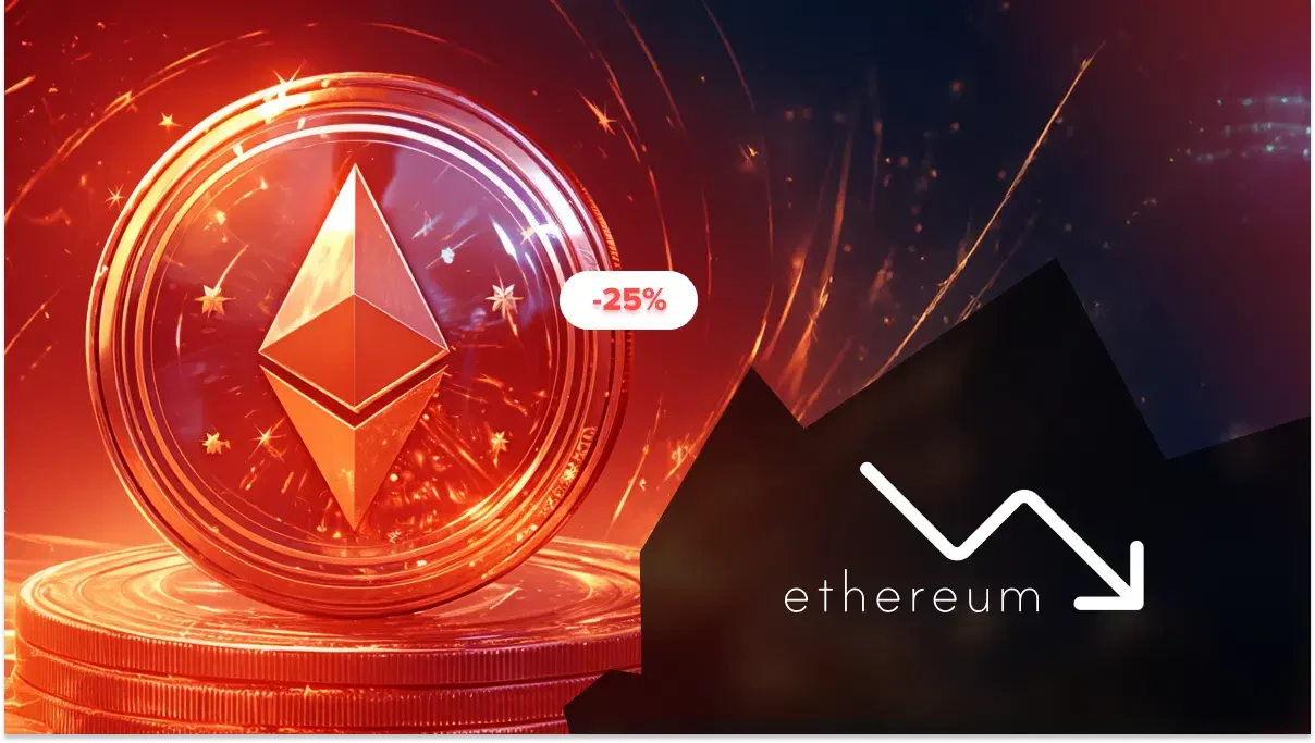 baisse de l'ethereum fin de la crypto ?