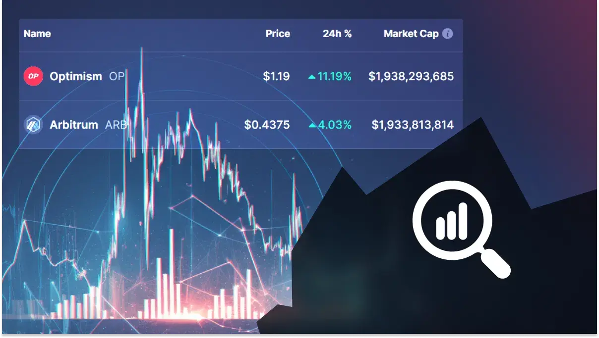 Optimism (OP) et Arbitrum (ARB prêts à exploser ? Un rallye de +60 % en approche ?