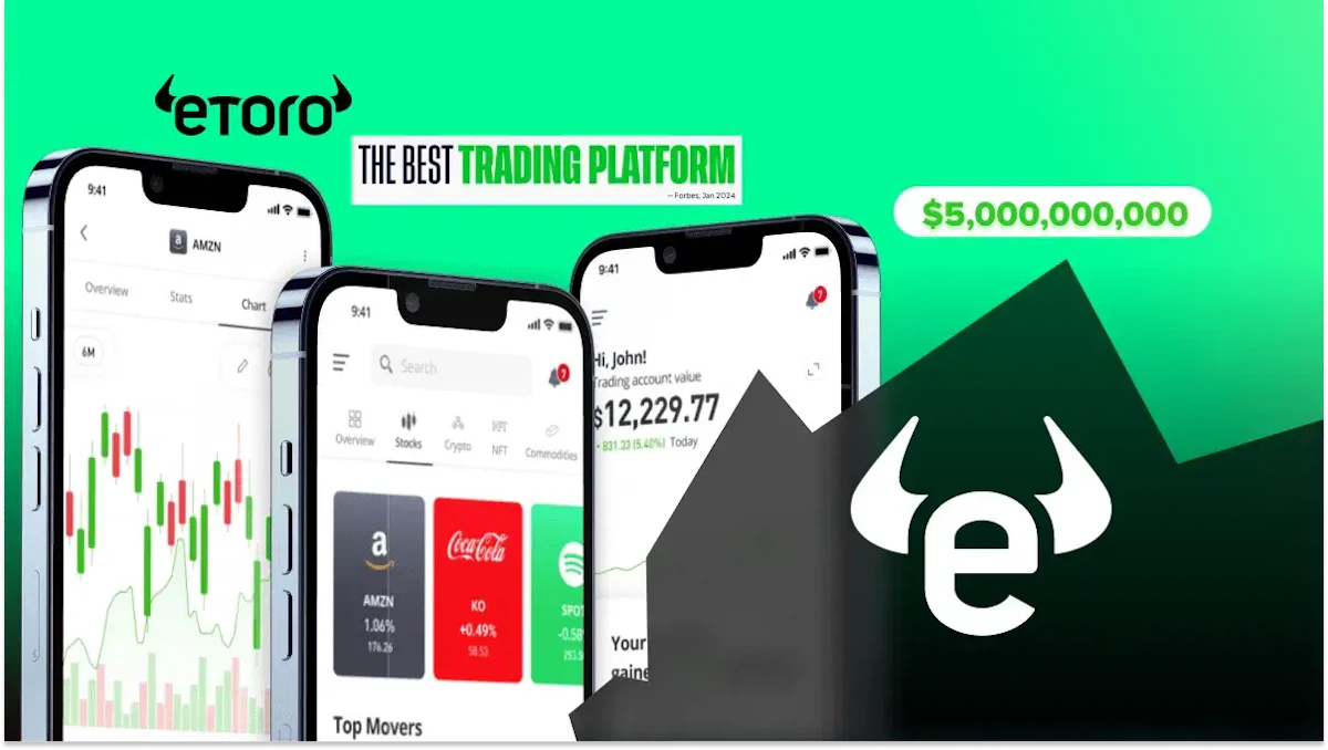 eToro vise une entrée en bourse à 5 milliards de dollars : une ...