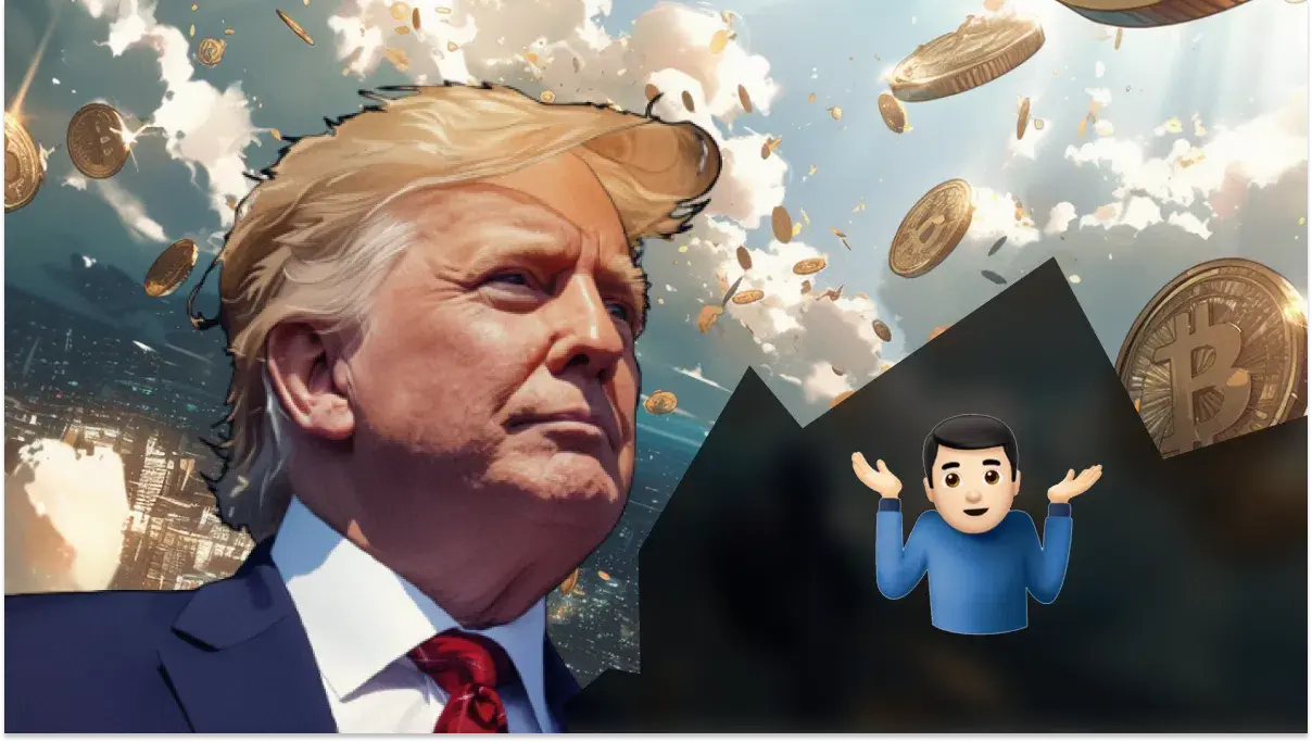 trump un désastre crypto