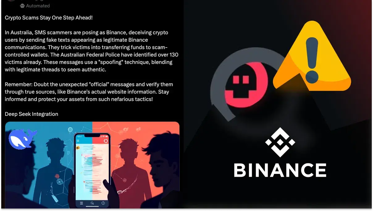 attention à cette nouvelle arnaque avec binance