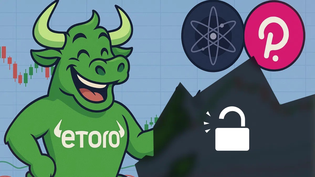 eToro lance le staking pour sur Polkadot et cette crypto avec un taux APY élevé : ne loupez pas l'opportunité