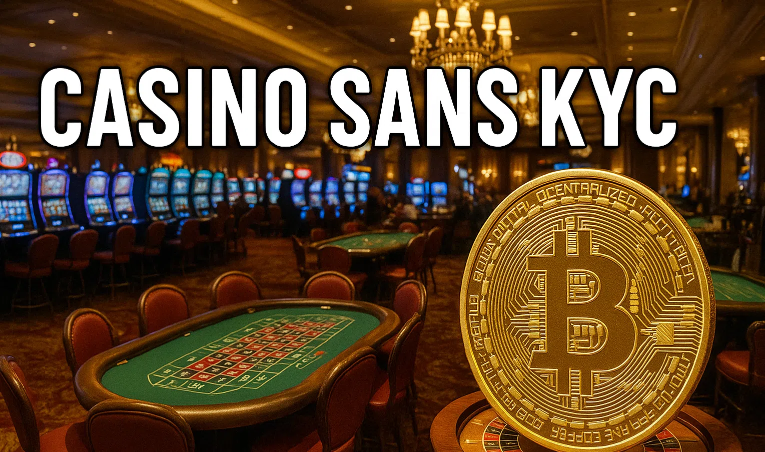 Casino sans KYC illustration casino sans kyc