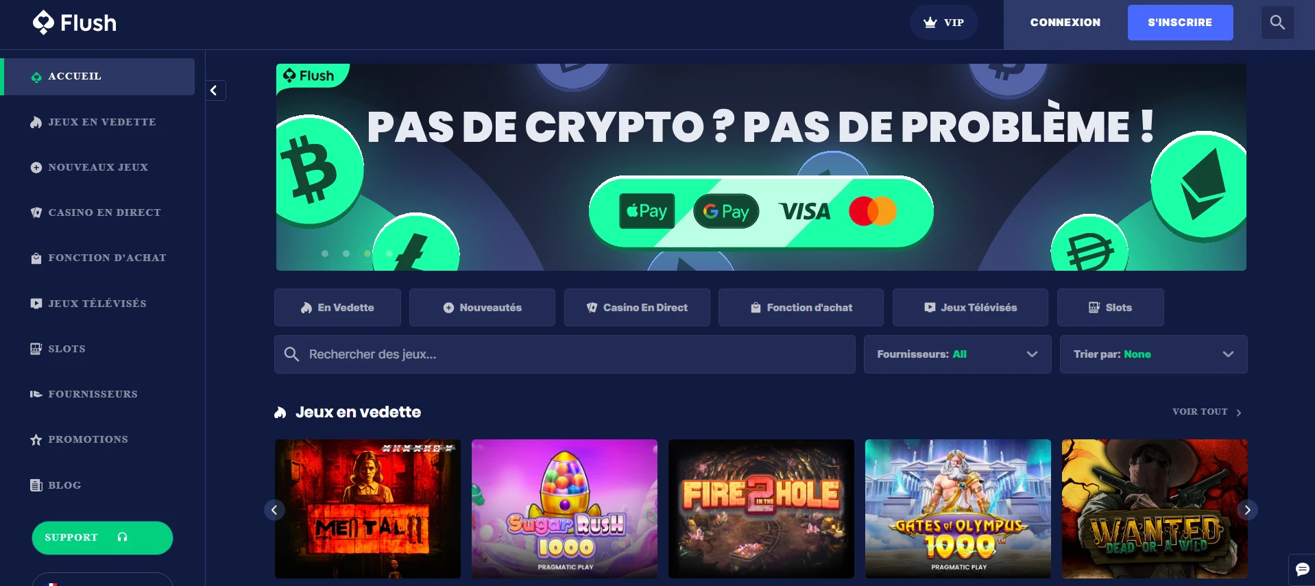 Flush Casino Litecoin