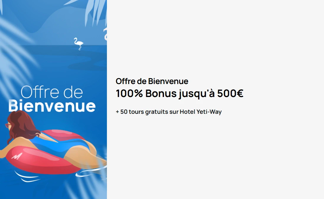 Bonus de bienvenue Millionz