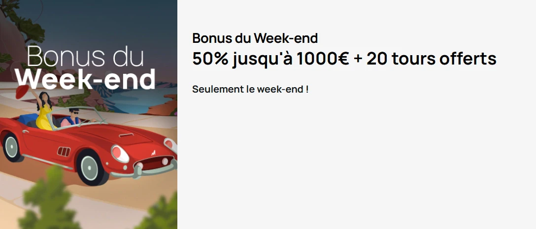 Offre du week-end Millionz