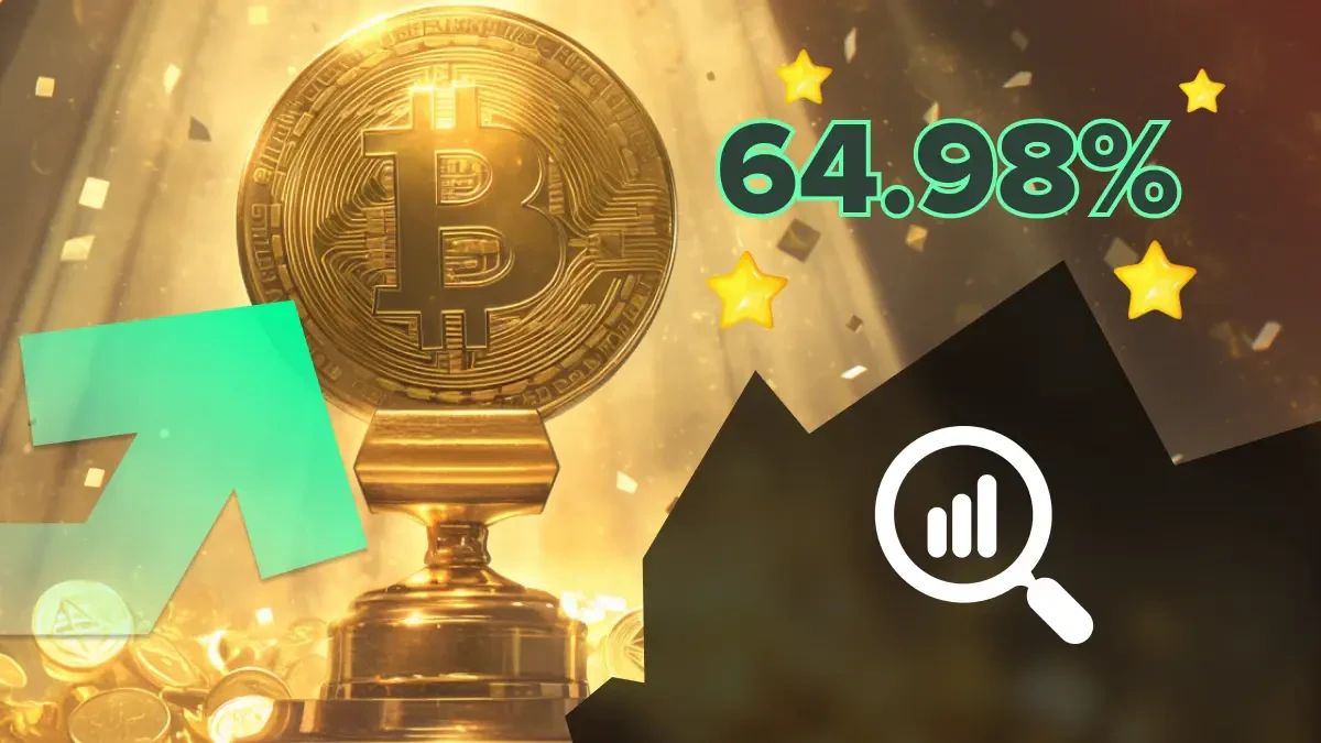 Dominance Bitcoin 64,98 %