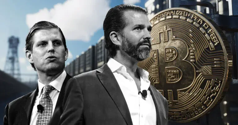 famille trump et crypto