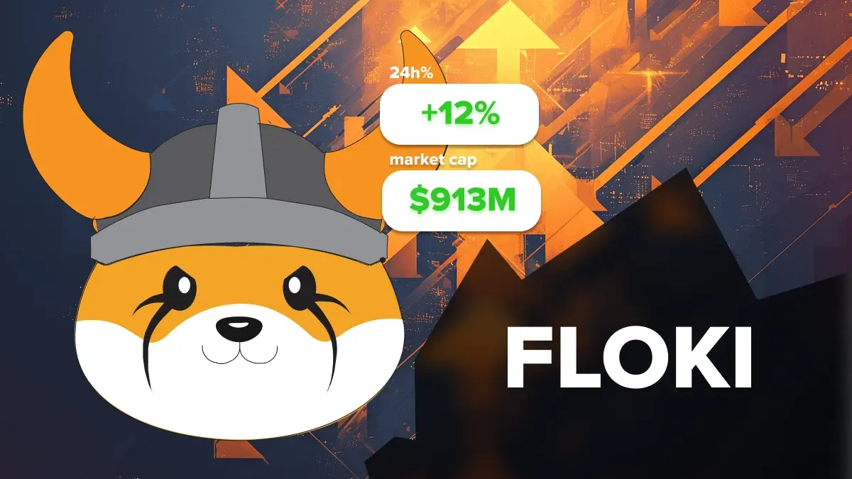 FLOKI explose vers 1 milliard $ de market cap
