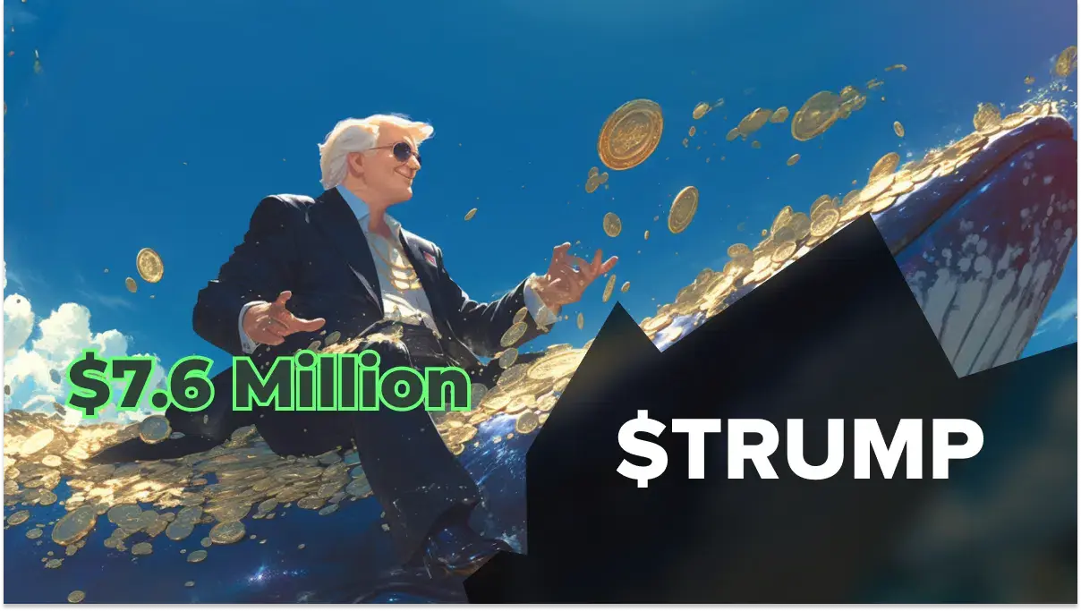mouvement de baleine massif de 7,6 millions $