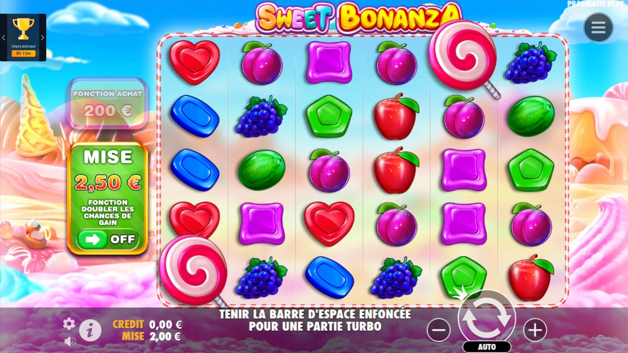 Machines à sous Sweet Bonanza