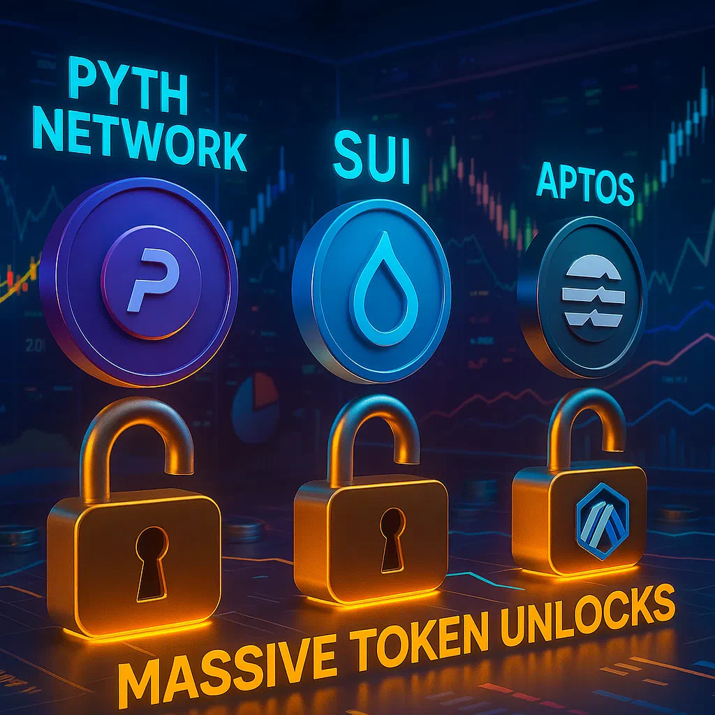 Pyth Network Sui, Aptos et Arbitrum.