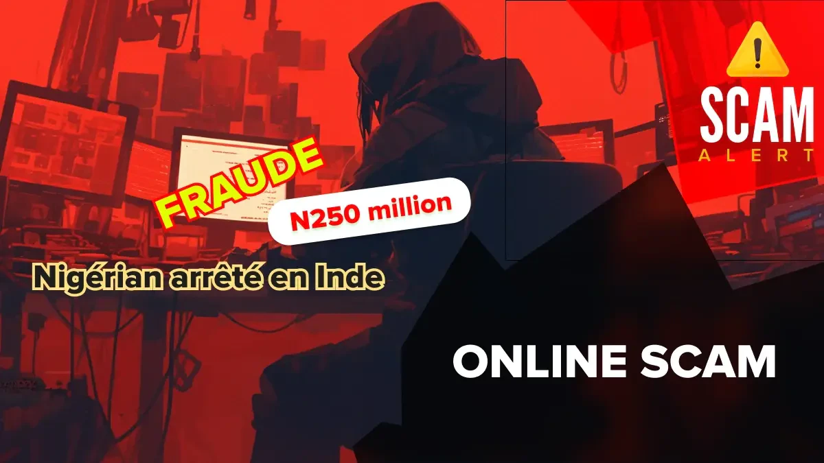 Arrestation en Inde d’un escroc nigérian : Gabriel Onyeka