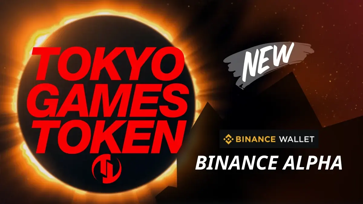 Tokyo Games Token (TGT) listé sur Binance Alpha