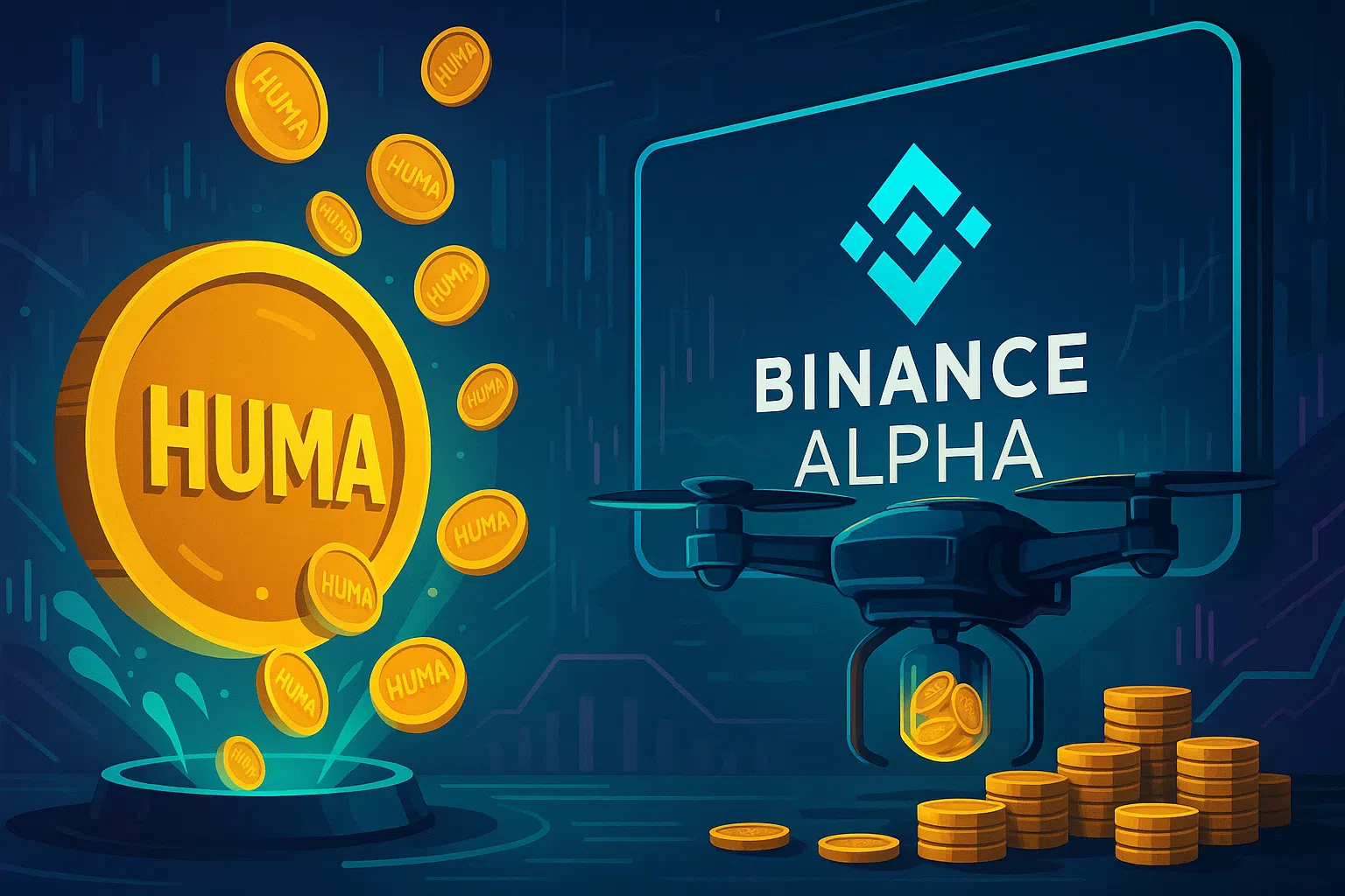 Binance Alpha airdrop HUMA