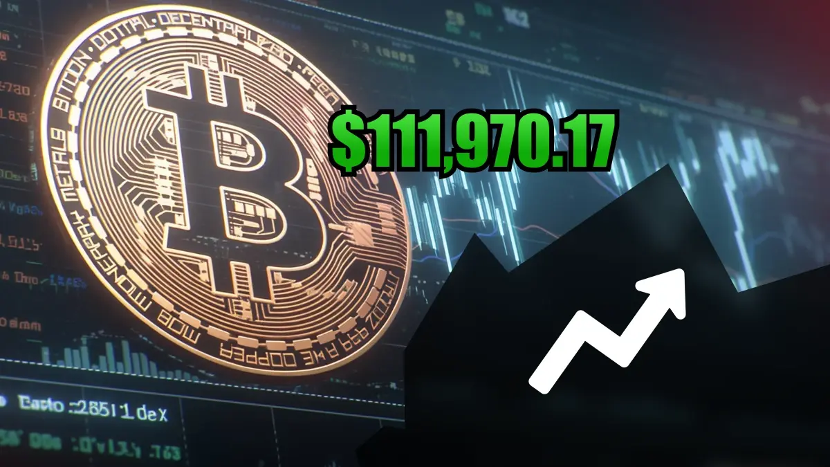Bitcoin  record historique à 111 970 $