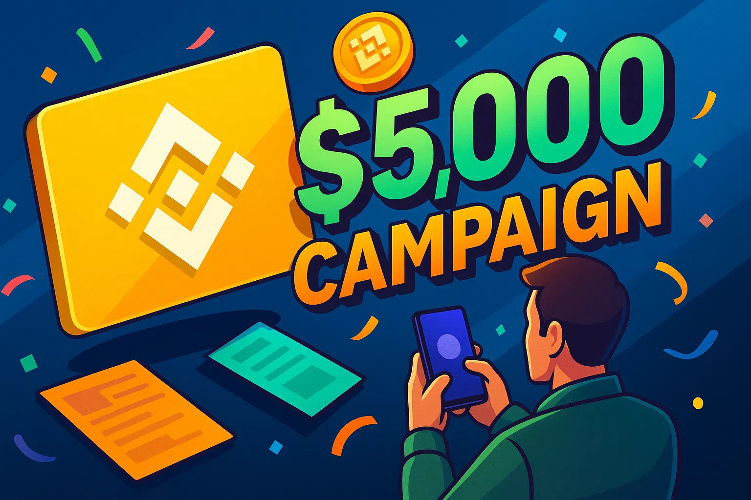 Binance campagne 5 000 $