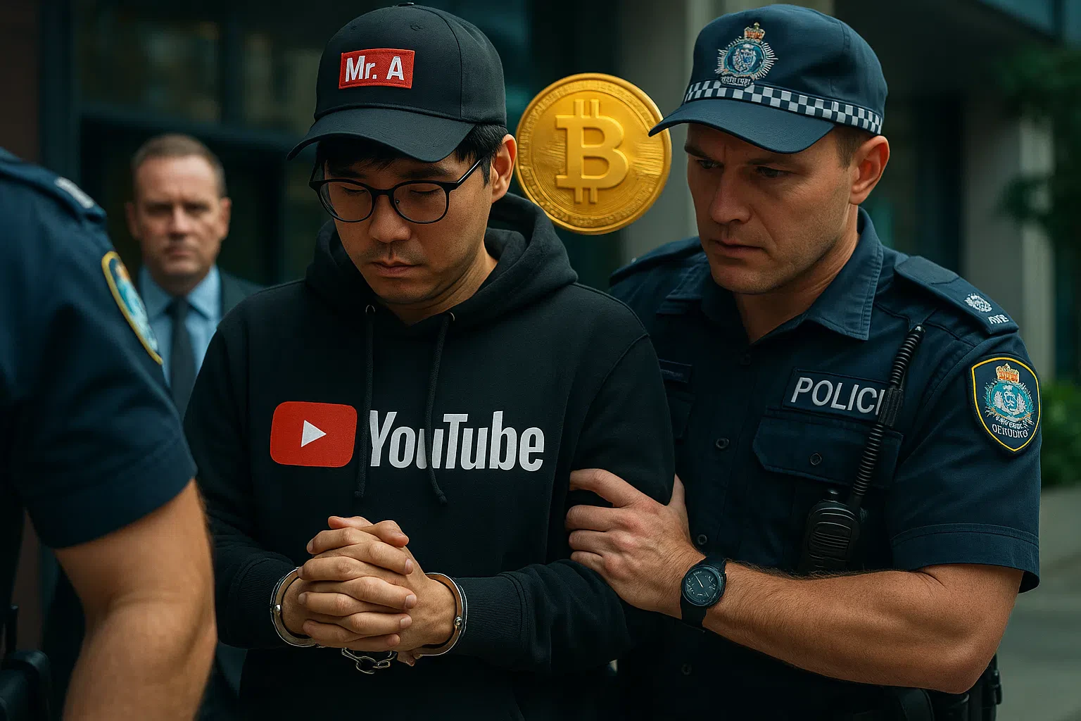 arrestation internationale  Mr A