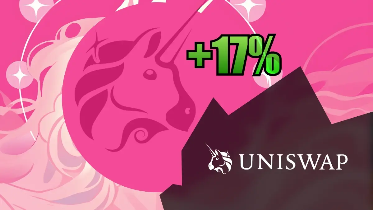 Uniswap  Hausse +17 %