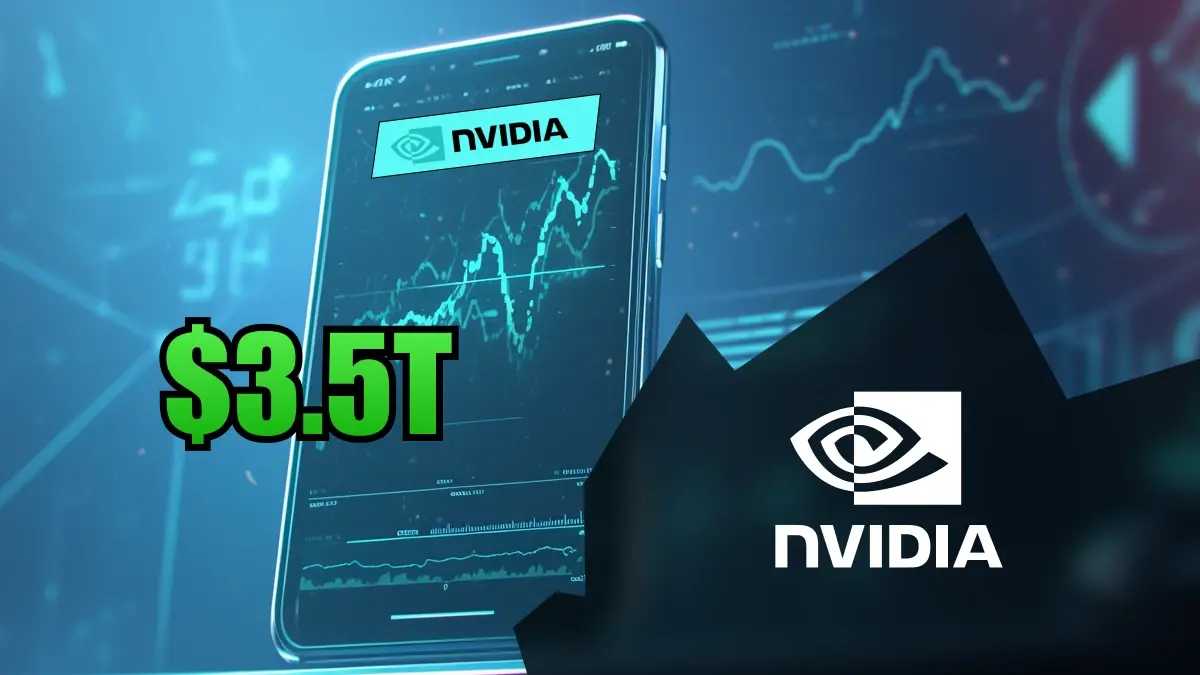 Nvidia 3 500 milliards de dollars de capitalisation boursière