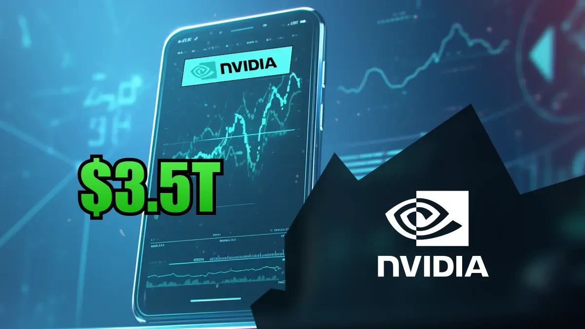 Nvidia 3 500 milliards de dollars de capitalisation boursière