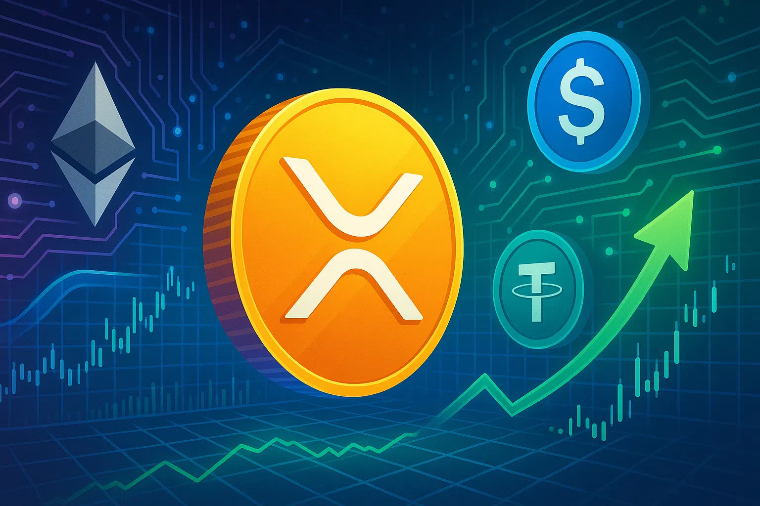 XRP face aux stablecoin