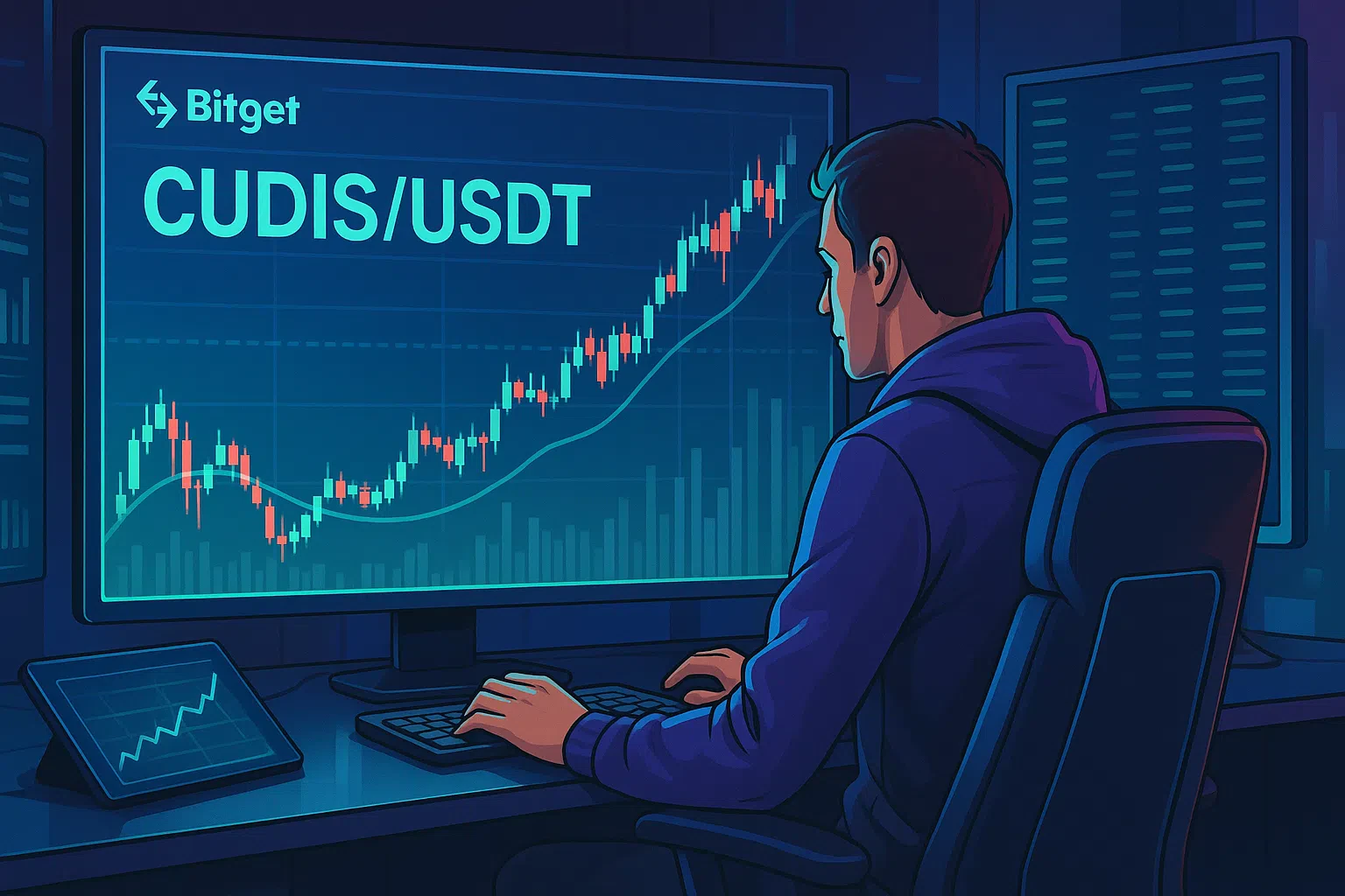 Bitget contrat à terme CUDIS/USDT