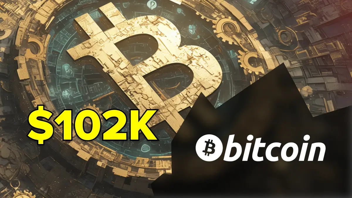 Reprise du Bitcoin vers 102 000 $