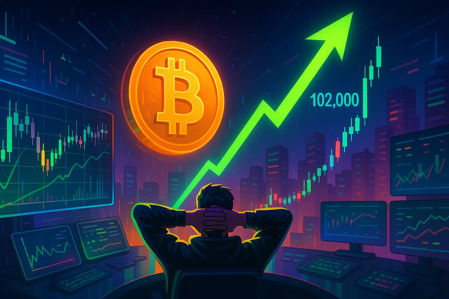 Bitcoin à 102 000 $