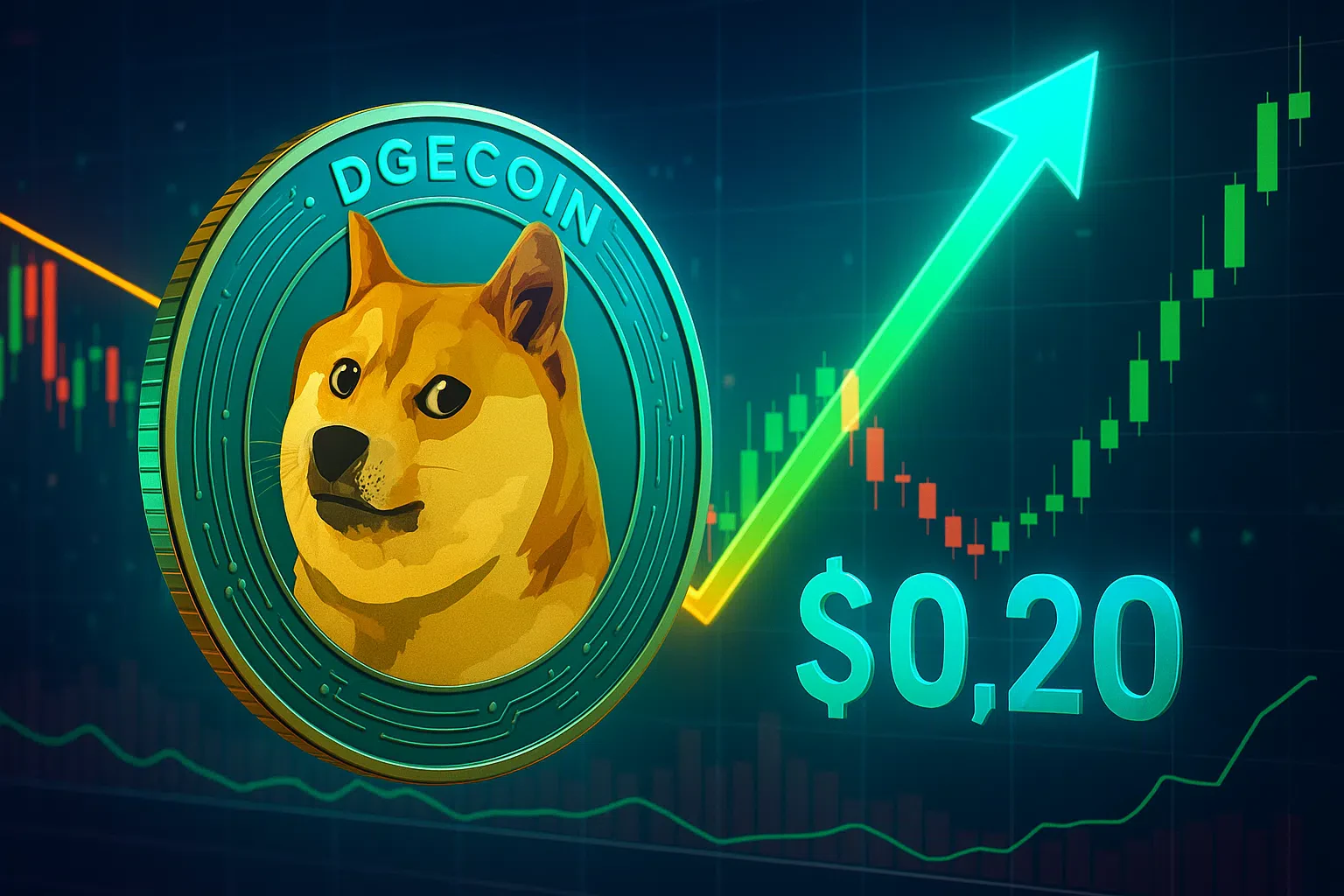 Dogecoin (DOGE) Hausse