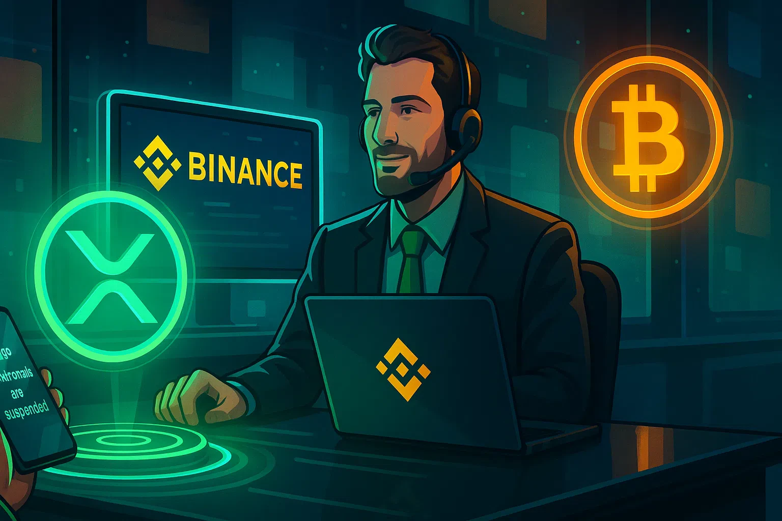 Binance retraits de XRP