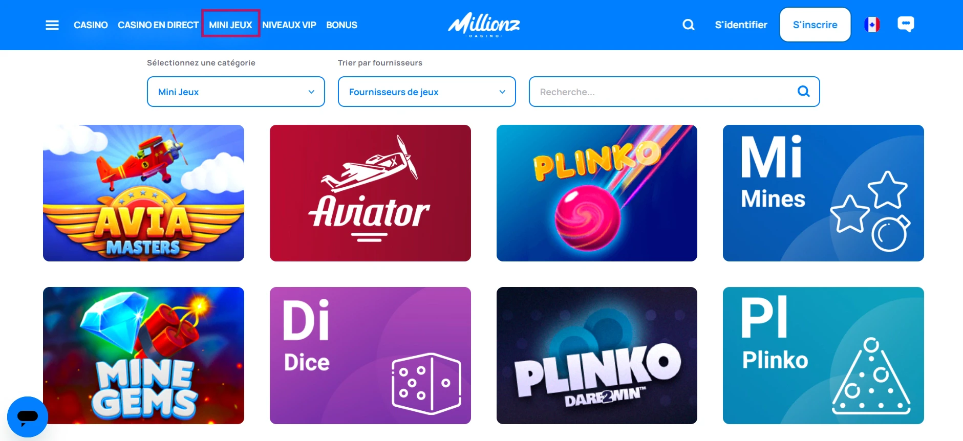 Les mini-jeux