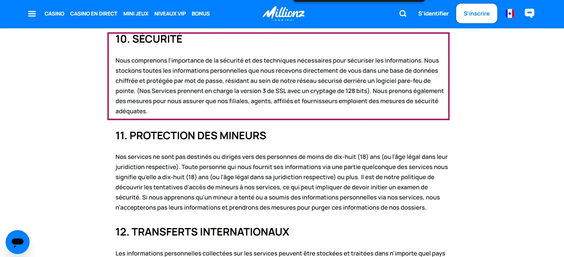 Les sécurités des transactions