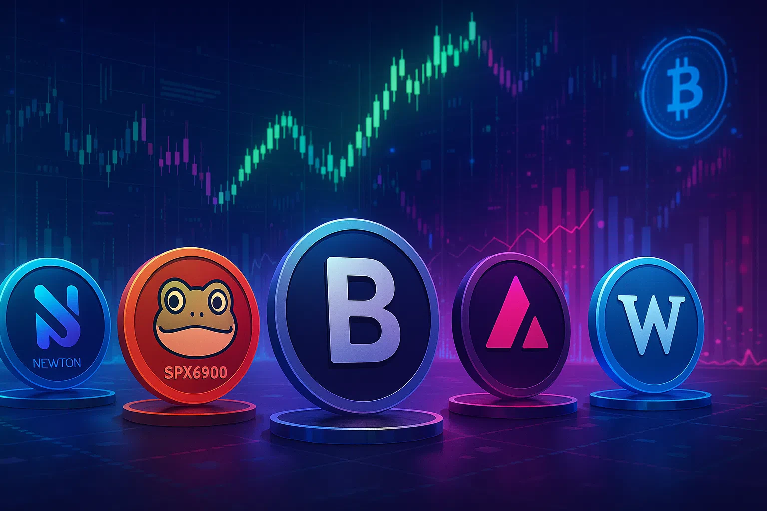 5 cryptomonnaies à forte capitalisation