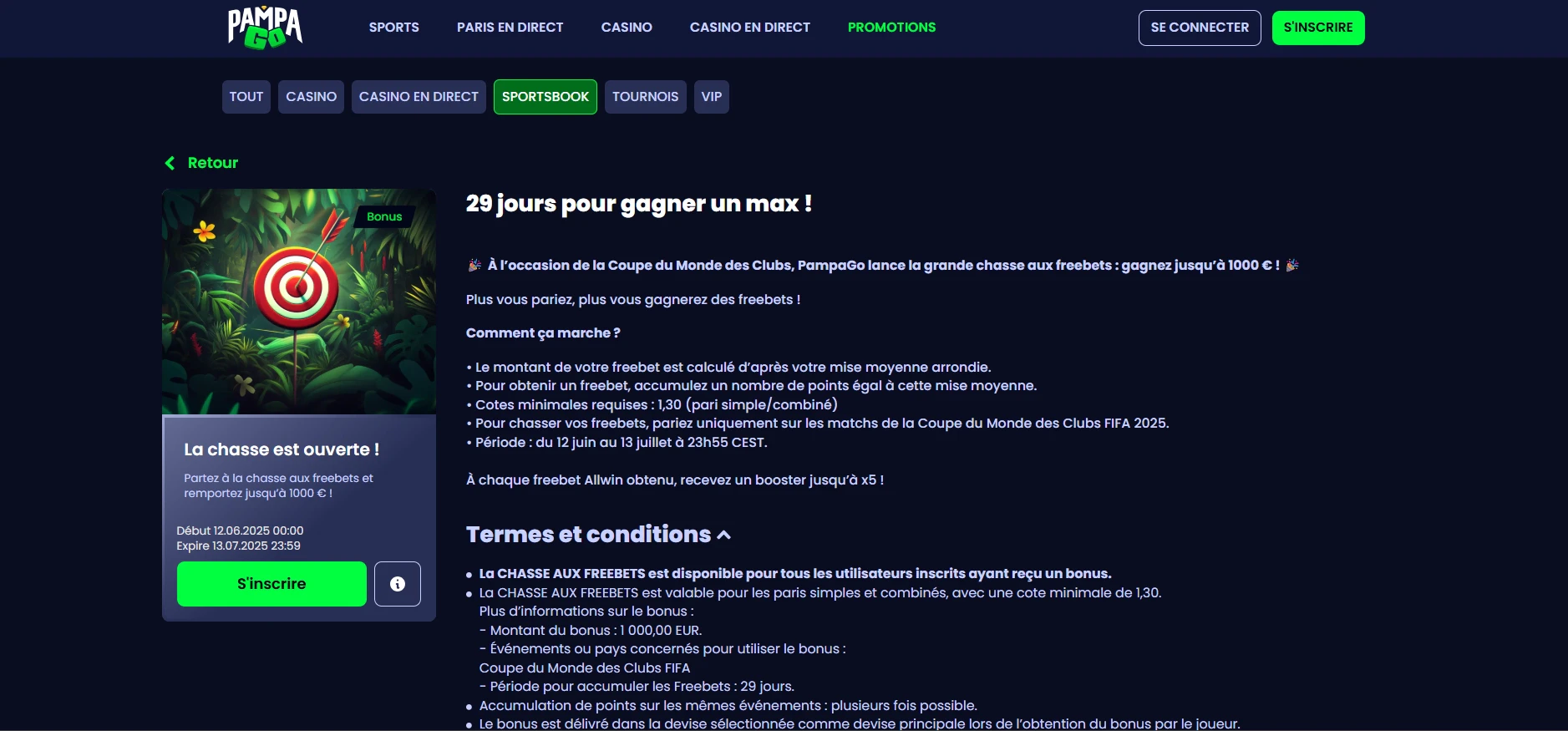 La chasse est ouverte