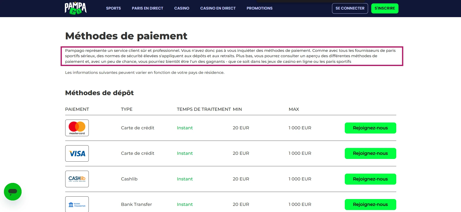 Des méthode de paiements fiables pour des transactions sécurisées