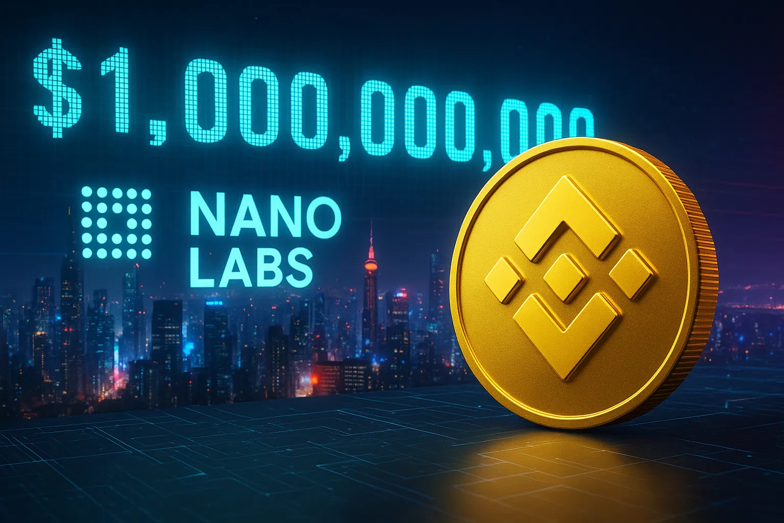 Nano Labs mise 1 milliard de dollars sur le BNB