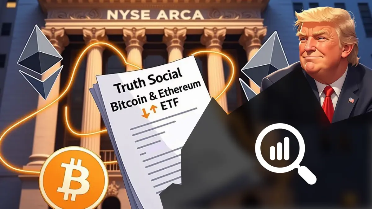 Trump Media ETF Bitcoin + Ethereum