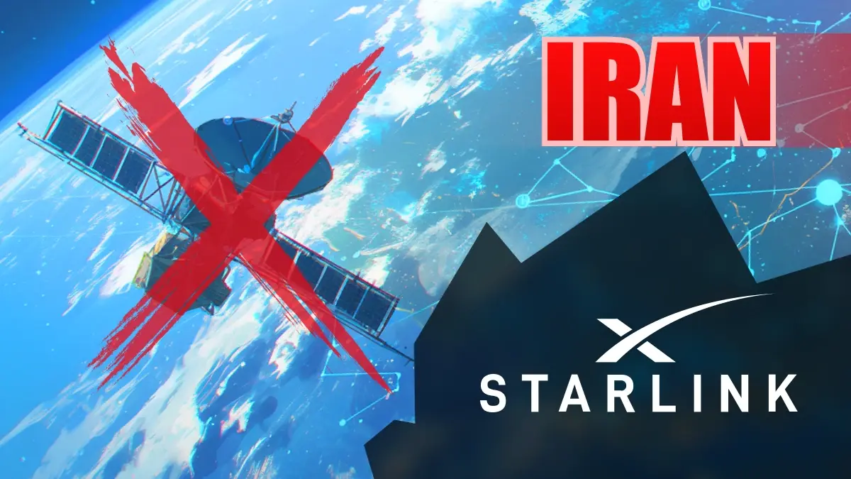 Interdiction de Starlink en Iran