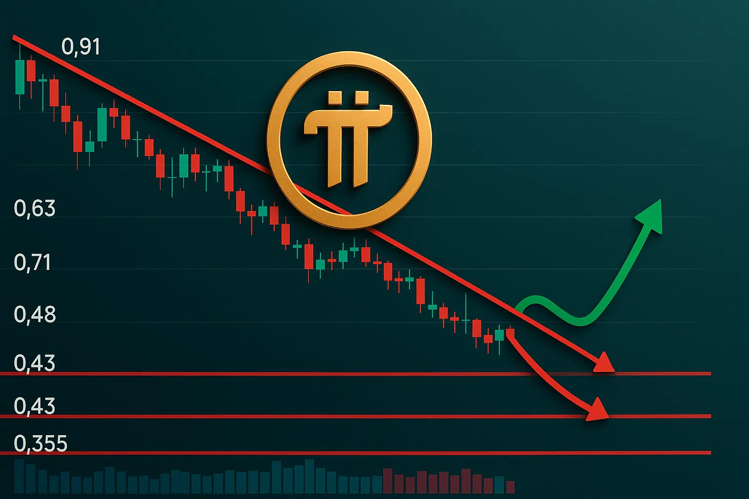 Pi coin rebond potentiel