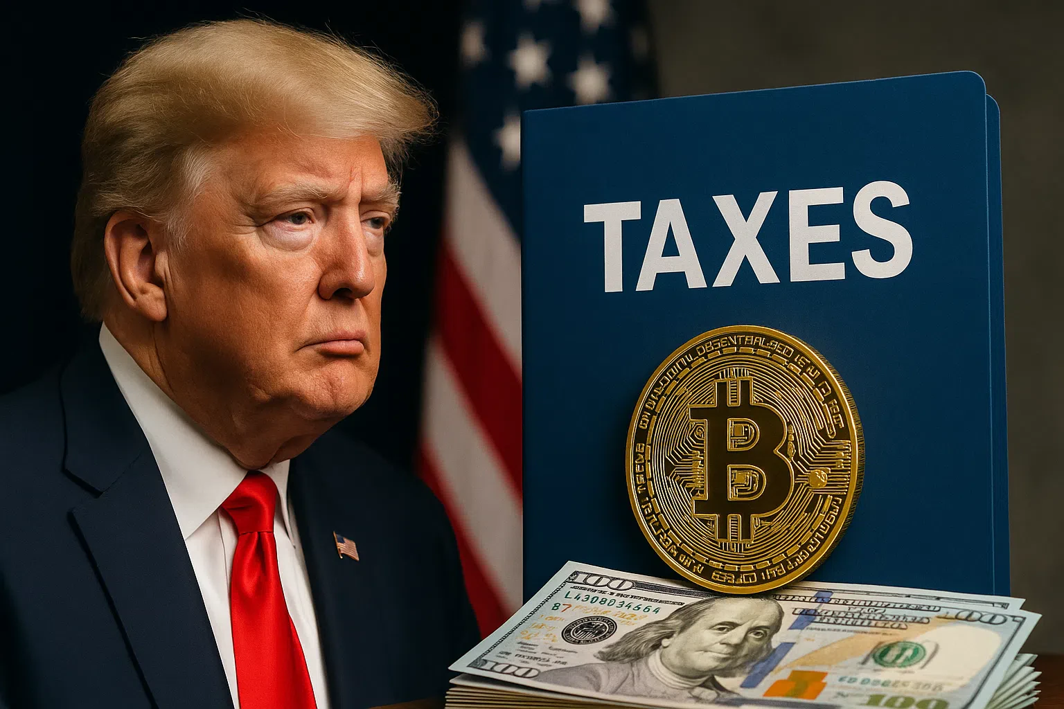 Donald Trump Crypto et fiscalité