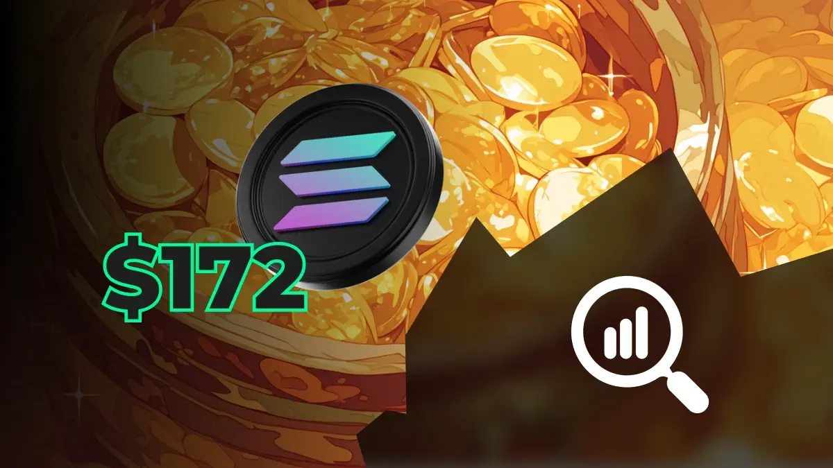 Solana hausse vers  172 $