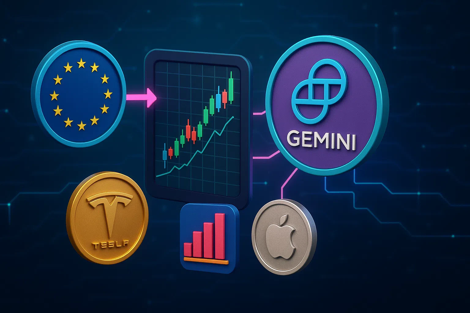 Gemini tokenise les actions en Europe