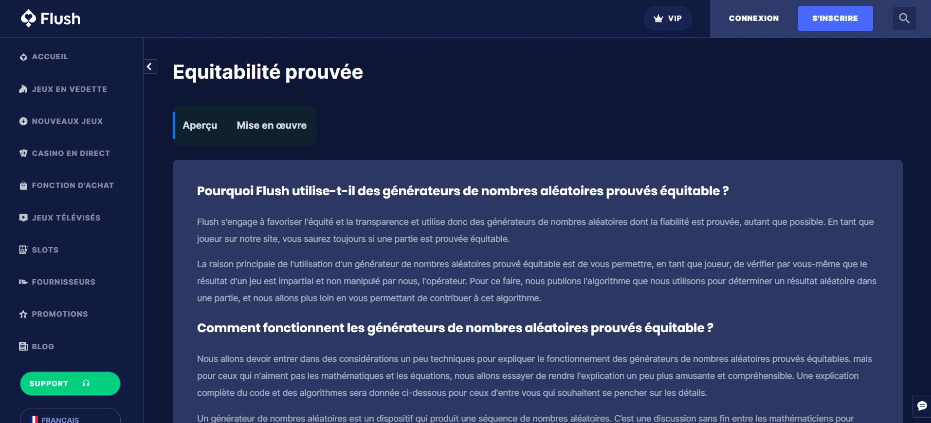 L'équité des jeux grâce au système RNG