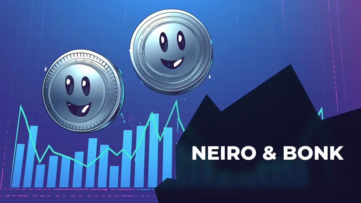 memecoins BONK et NEIRO