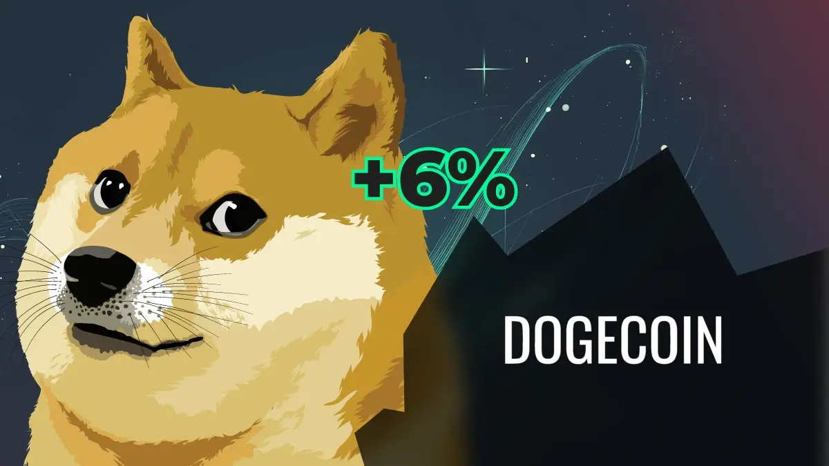 Dogecoin hausse de 6 % en 24h