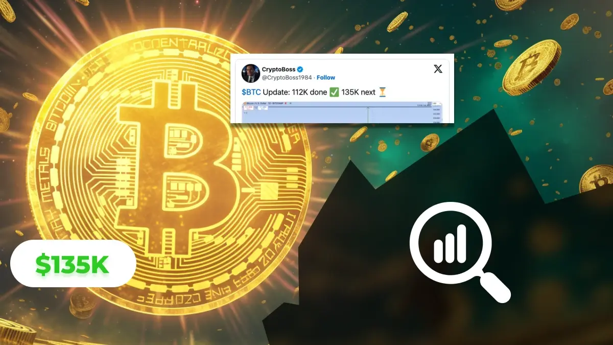 Bitcoin vers 135 000 $