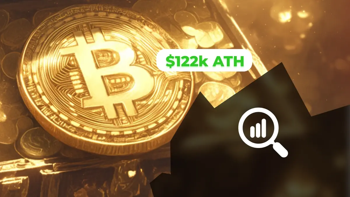 Bitcoin franchit les 122 000 $
