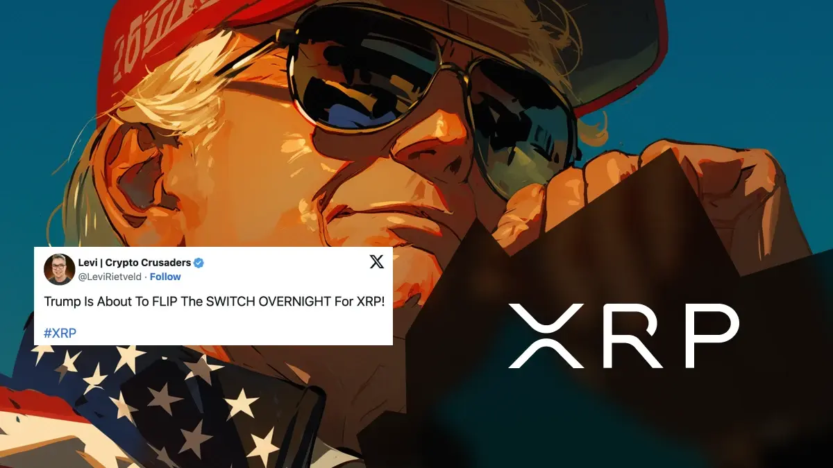 XRP et Donald Trump à la Maison-Blanche