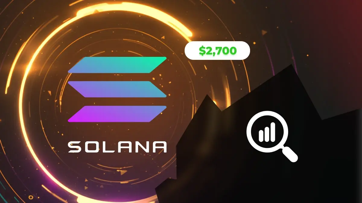 Solana vise 2 700 $